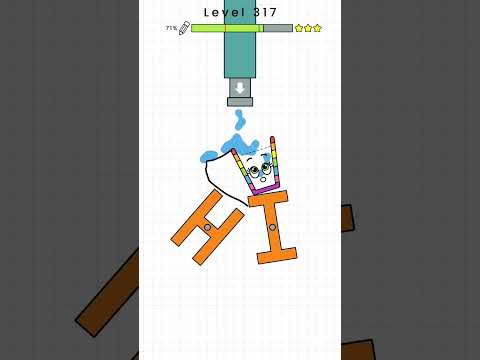 Happy glass level 317 | 3 Star #shorts #happyglass #happy #trending #viral