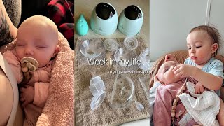Week in my life | officially moving, life with 3 kids, + Zomee fit wearable breastpump review
