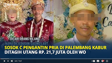 Sosok C Pengantin Pria di Palembang Kabur Ditagih Utang Rp 21,7 Juta oleh Wedding Organizer