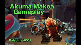 Akuma Makoa Regelt ? Gameplay Paladins