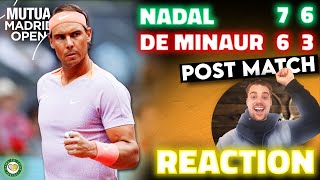 Nadal REVENGE vs De Minaur 💪 | Madrid Open 2024 | GTL Tennis Podcast