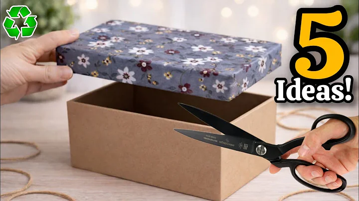 Super Beautiful but Low-Cost! 5 Best DIY Space-Saving Craft Ideas from Waste Material ♻️#2025