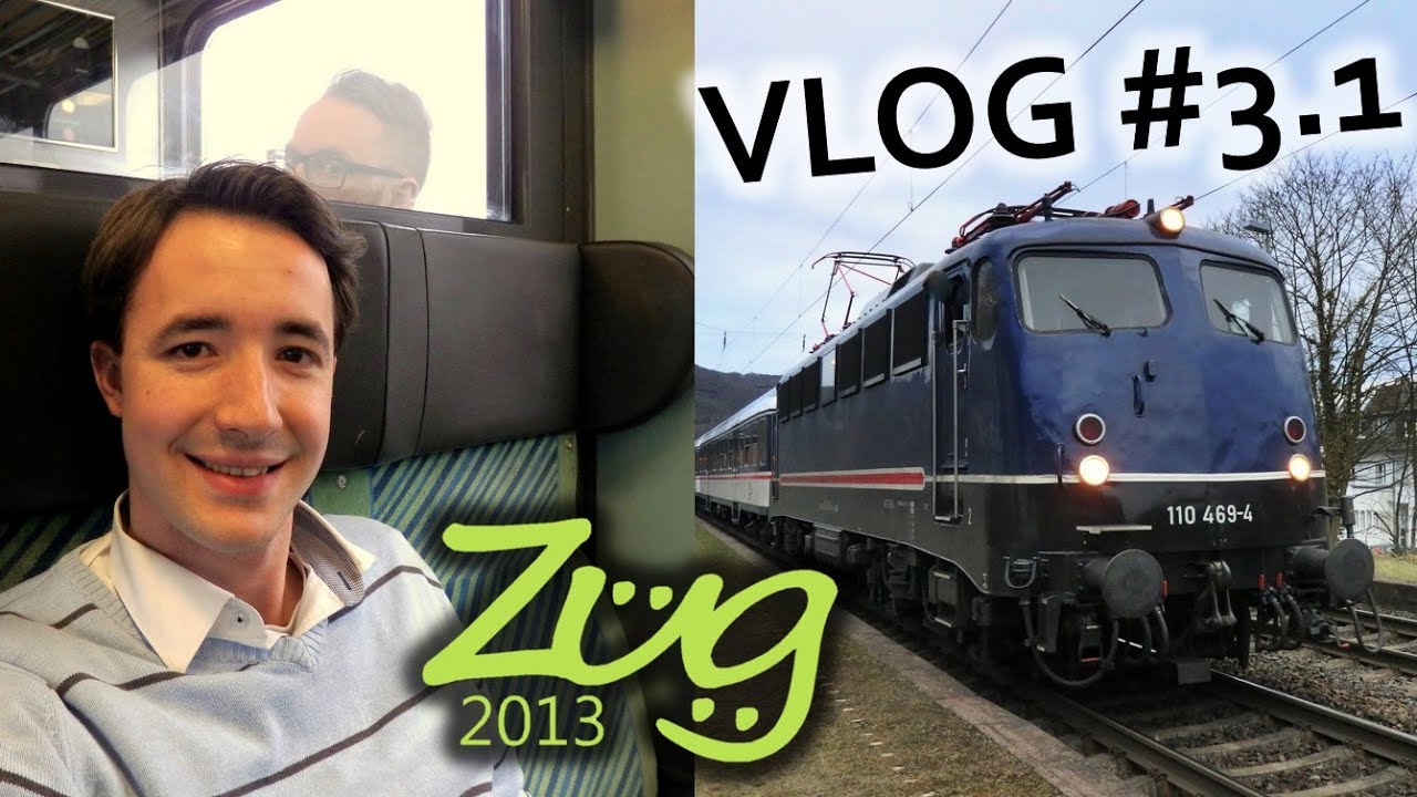 züge streiken Zug2013: VLOG #3.1 Anreise nach NRW am Rhein mit 110 und n-Wagen