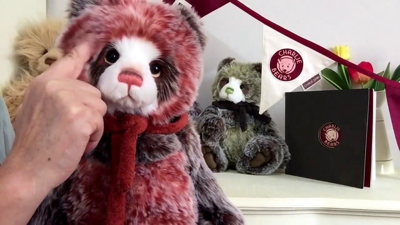 Charlie Bears Dixie the Panda CB151586A - YouTube