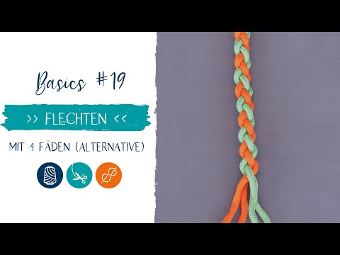 Video: 4 Möglichkeiten, ein Seil zu flechten