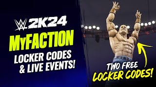 WWE 2K24 MyFaction: Locker Codes & Live Events! (Episode 2)