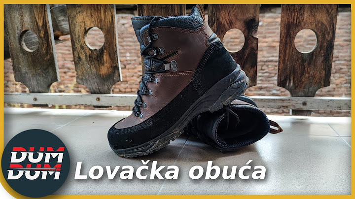 Obavezno u lovu: kvalitetna obuća