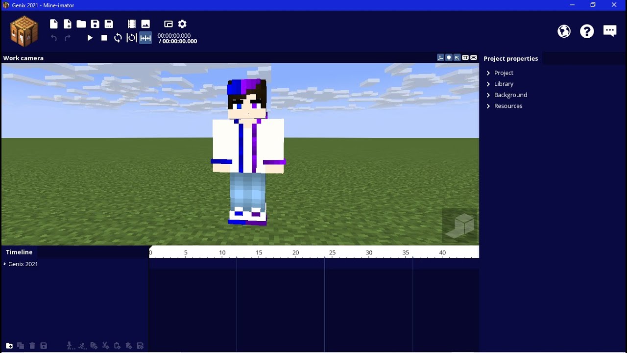 Mine imator Rig Genix rig 2021 - YouTube