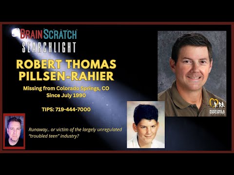 Robert Pillsen-Rahier - Runaway or Victim? Colorado Springs, CO | SEARCHLIGHT