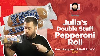 Best Pepperoni Roll in West Virginia Series  Julia's Doubled Stuffed + Bonus LIFE ADVICE Segment