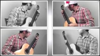 christmas eve / sarajevo (carol of the bells) - for guitar quartet