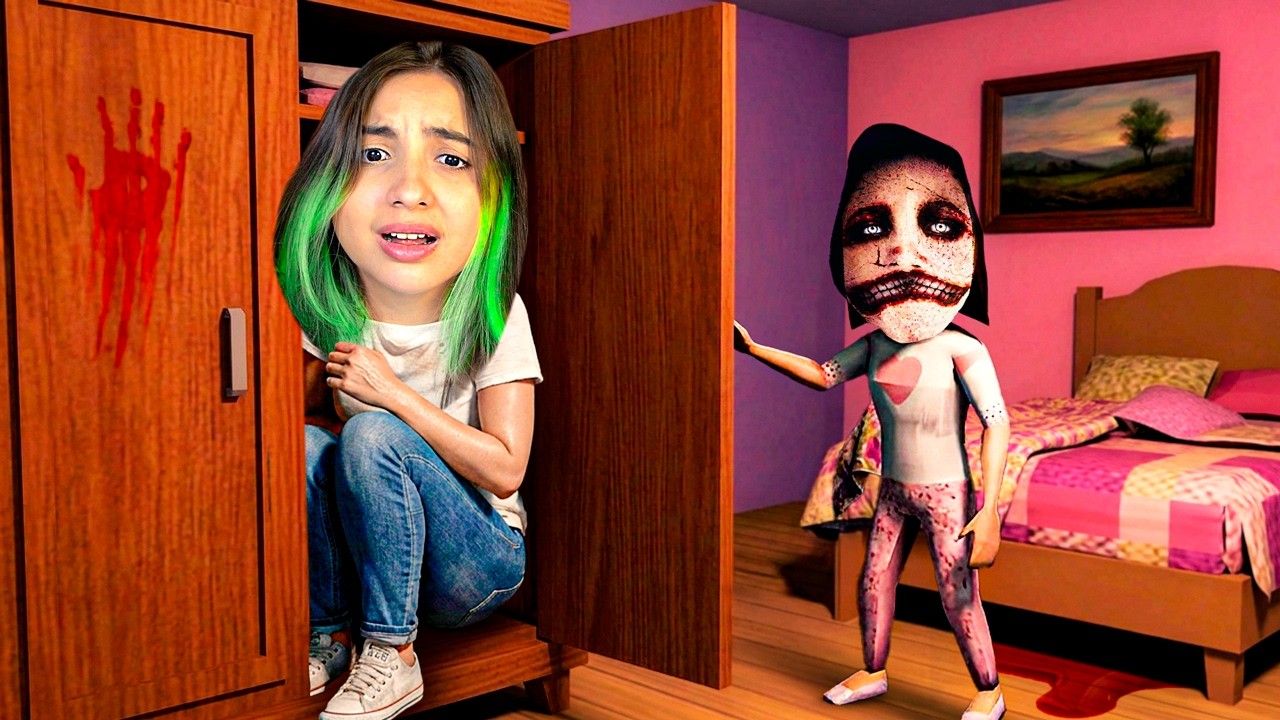FUI BRINCAR DE ESCONDE ESCONDE COM MINHA IRMÃ... MAS ESSA MENINA NÃO É ELA.