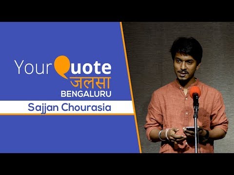 'Safar' & More by Sajjan Chourasia | Hindi Poetry | YQ - Jalsa 12 (Bengaluru)