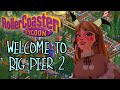 Big Pier 2 Gameplay - ROLLERCOASTER TYCOON 1999