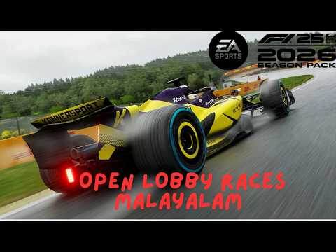 DOMINATING OPEN LOBBY MALAYALAM.... F1 26 GAMEPLAY MALAYLAM