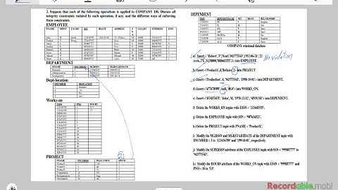 022 CSE421 Database Systems - Sheet 4 part (2/2)