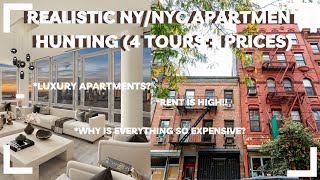 REALISTIC NY APARTMENT HUNTING ( 4 TOURS & PRICES ): A new chapter begins