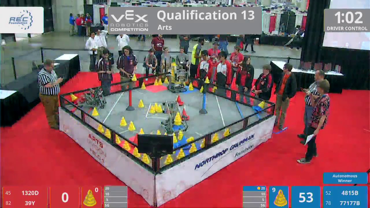 2018 VRC Arts Q13 - 1320D 39Y vs 4815B 77177B - 22 to 86