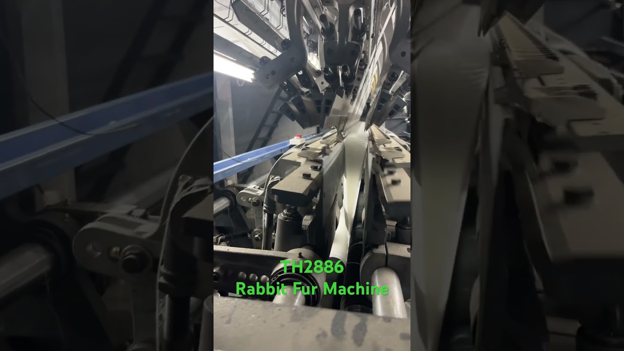 TH2886 Rabbit Fur Knitting Machine 