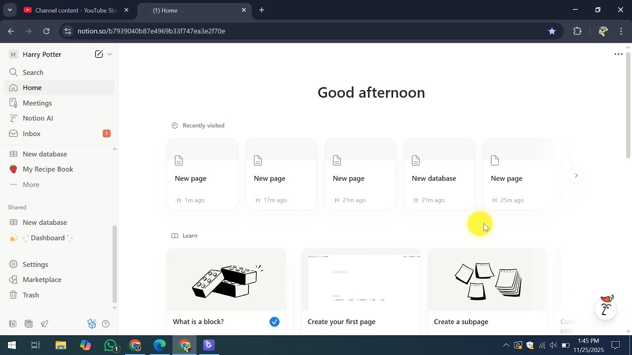 Как перевести My Notion в режим Light