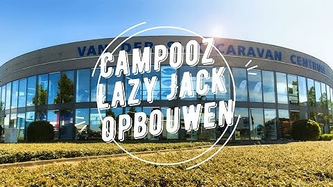 Campooz Lazy Jack, accessoires opbouwen en inklappen