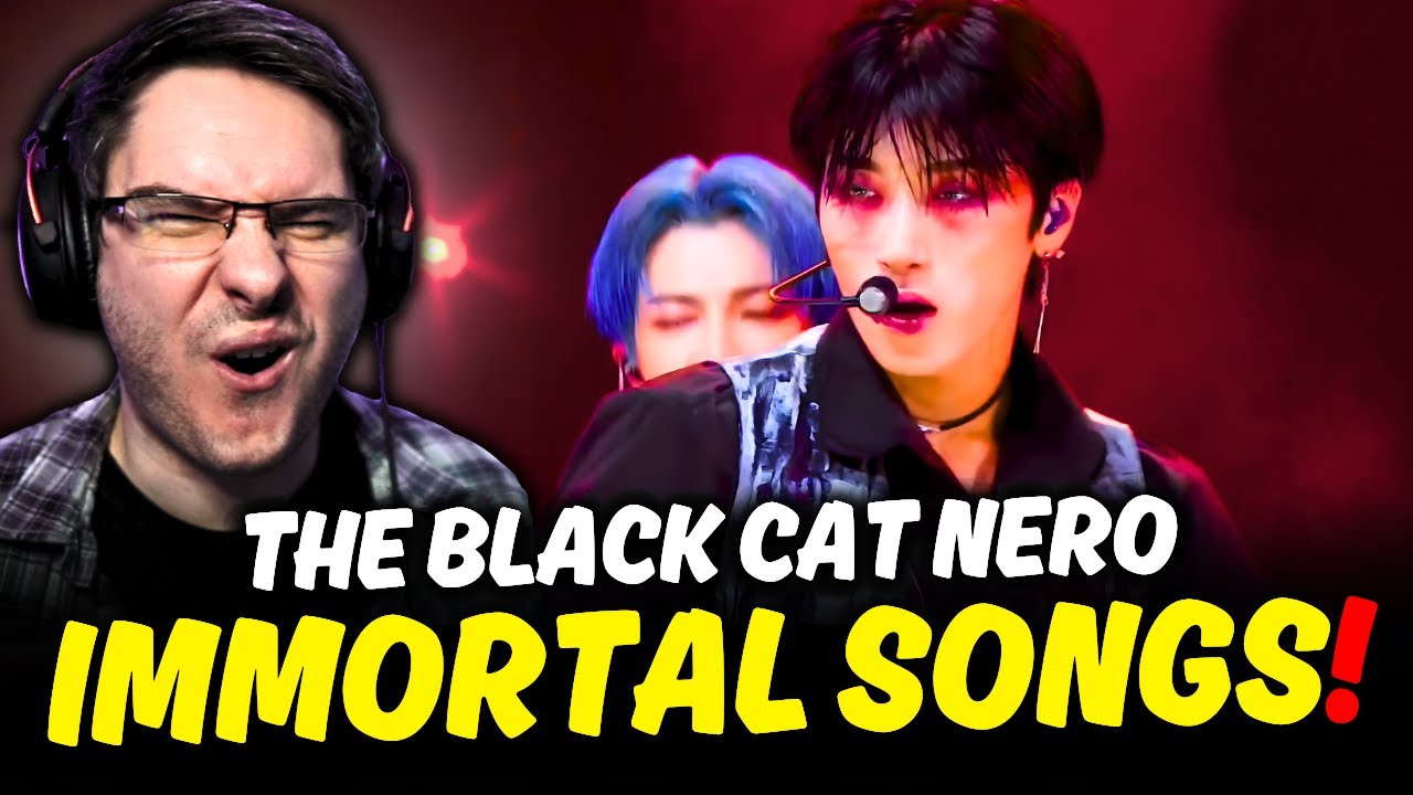 ATEEZ 'Black Cat' IMMORTAL SONGS Live Performance Had Me SHOCKED!