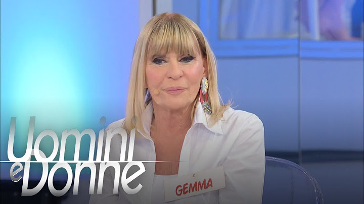 Uomini e Donne, Trono Over - Il caffè tra Gemma e Marco