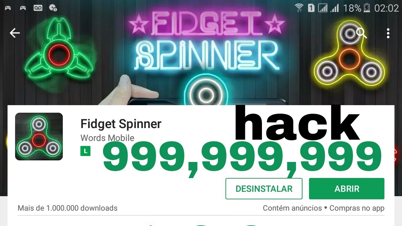 Fidget Spinner Hack Rackear (sem root)  2017