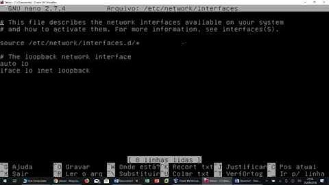 Configurando interface de rede no Debian via CLI