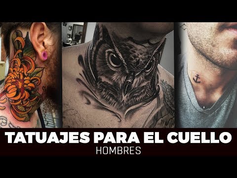 Tatuajes Para El Cuello Para Hombres Estilos Increibles.