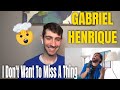 Gabriel Henrique - I Don&#39;t Want To Miss A Thing (Aerosmith) Cover | REACTION