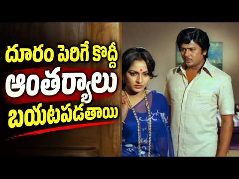 దూరం పెరిగే కొద్దీ ఆంతర్యాలు బయటపడతాయనేది ఇదిగో ఇందుకే -Krishnam Raju, Jayaprada Family Drama Scenes