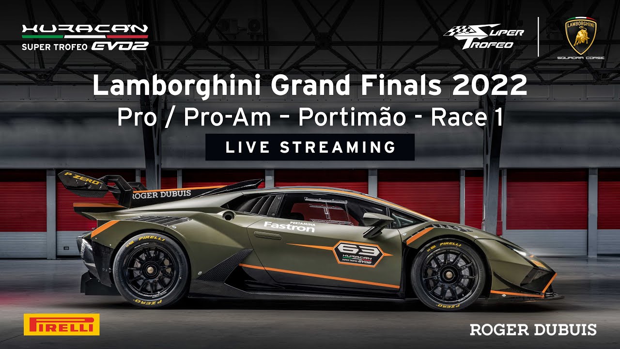 ⁣Lamborghini Grand Finals 2022 - ( Pro - Pro/Am ) Race 1