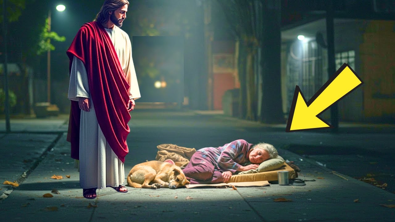 UNA ANCIANA DE 72 AÑOS SE ACOSTABA TODAS LAS NOCHES EN UN CARTÓN VIEJO PERO JESÚS LA HIZO MILLONARIA