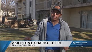 Unattended candles kill 2 people, 3 cats in east Charlotte apartment fire