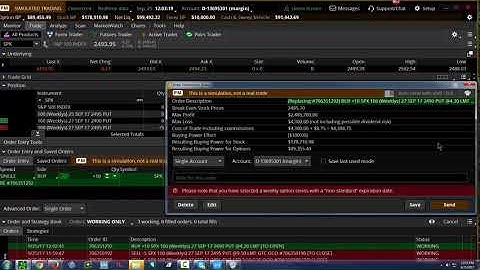 Tos bracket oco order