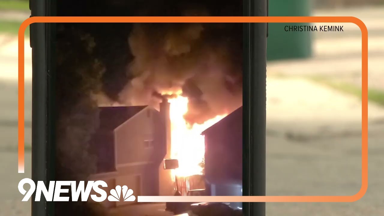 Dog dies after saving family from house fire in Colorado - YouTube