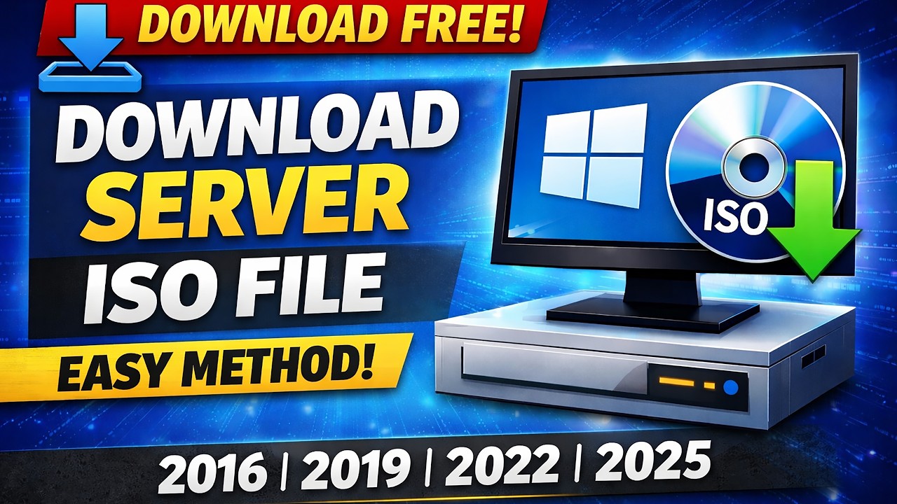 Windows Server Gui Iso Download Windows Server Free (Official ISO) | Step-by-Step - YouTube