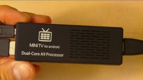 mk808b Google TV Android Stick Unboxing & Test - Part 2