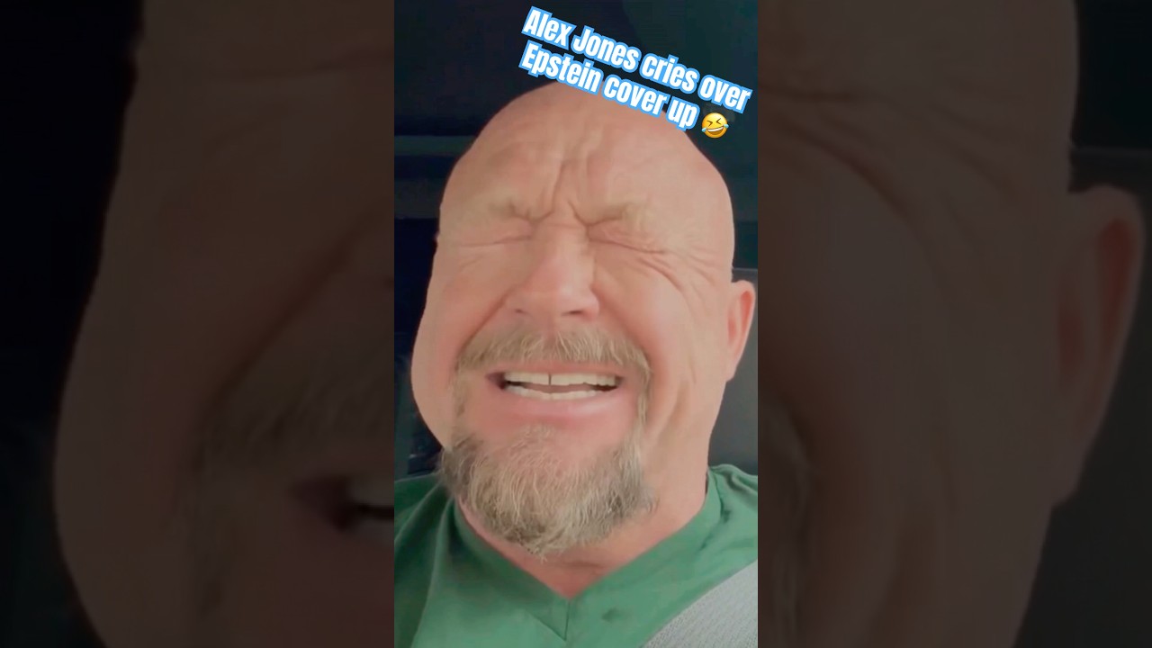 Alex Jones cries over Epstein list