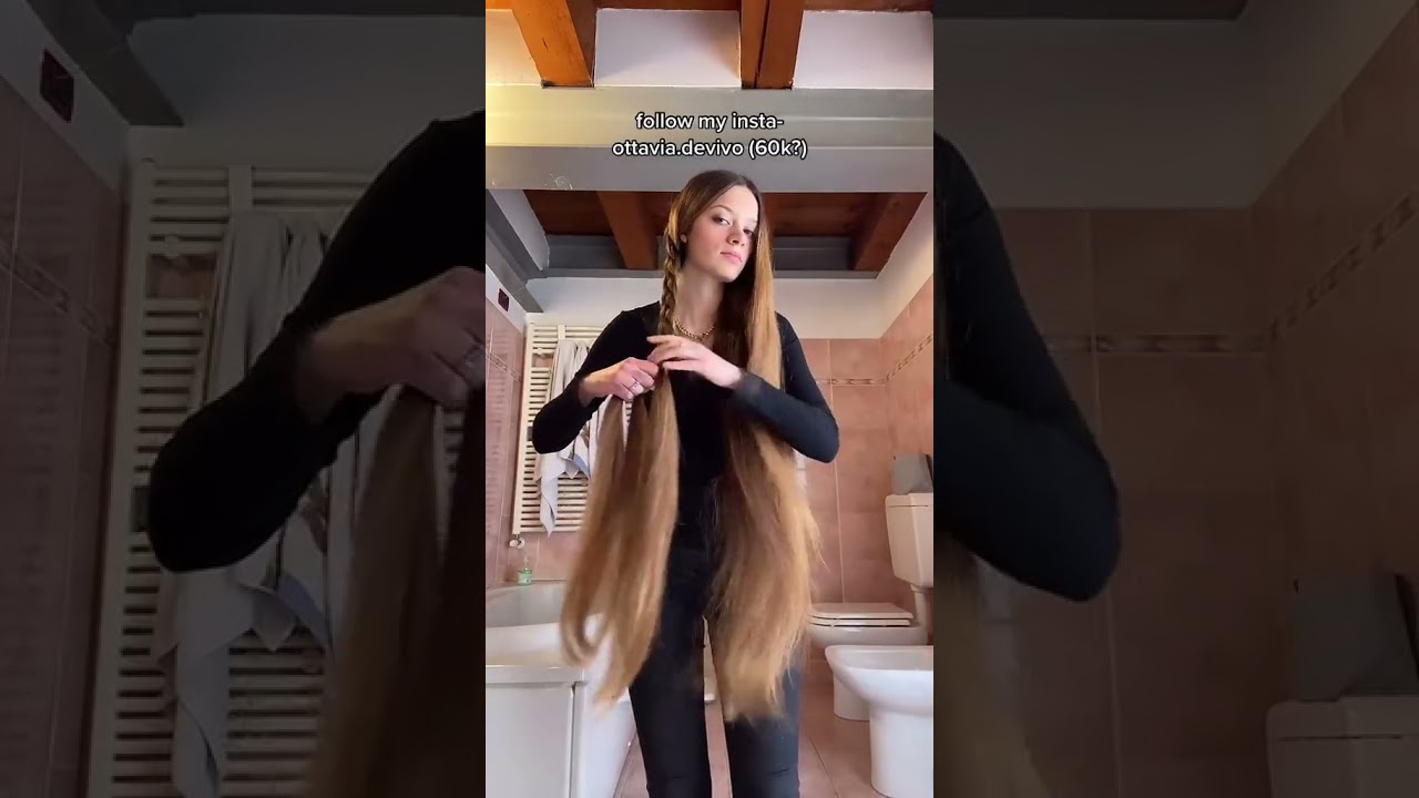 Braiding 4 feet of hair - Ottavia De Vivo