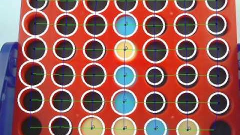 Fourbot - calibration and game example