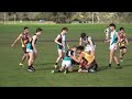 Edfl u16 div 2 preliminary final  07 08 22 hillside vs hadfeild