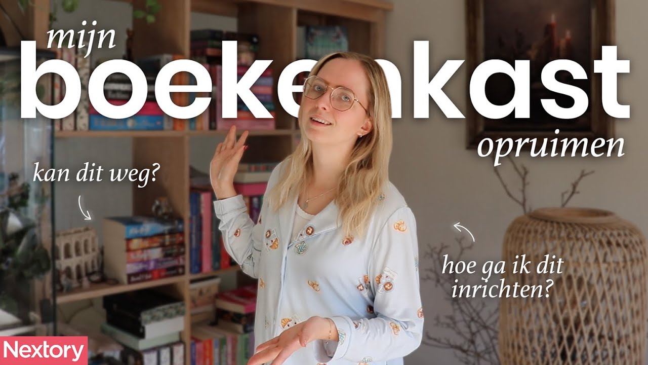 Boekenkast opruimen & boeken wegdoen 😱 | Mega unhaul!