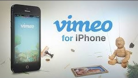 Vimeo iPhone App and Website Review and Demo