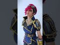 Перевоплощение с моим кулоном КейтВи #arcane #leagueoflegends #cosplay  #vi #cosplaytransformation