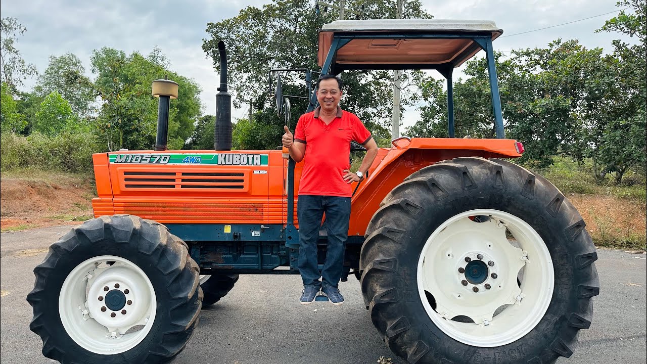 Kubota M10570DT Xe Êm Đầu Năm Như Ý 105HP. Ae quan tâm LH 0918.152.958 | Nông Cơ Bảy Ghì