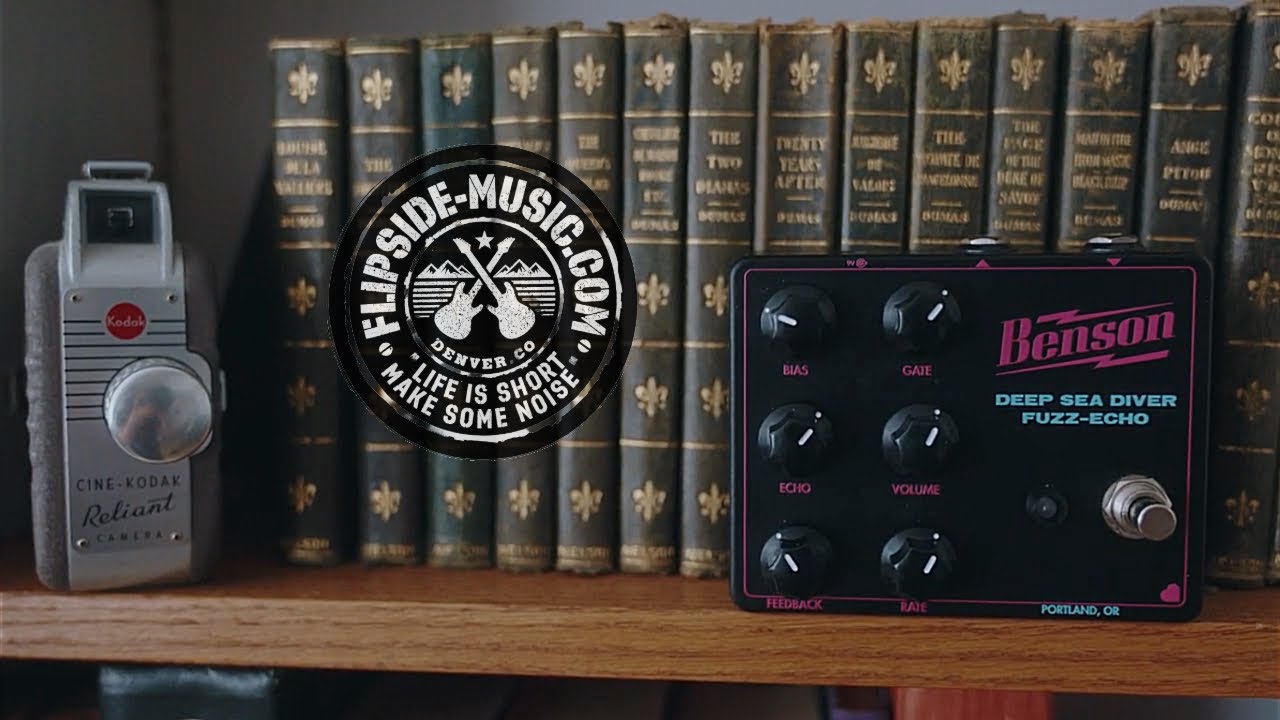 Benson Amps Deep Sea Diver Fuzz - Echo - Flipside Music - YouTube