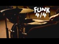 Funk drum groove 105 bpm