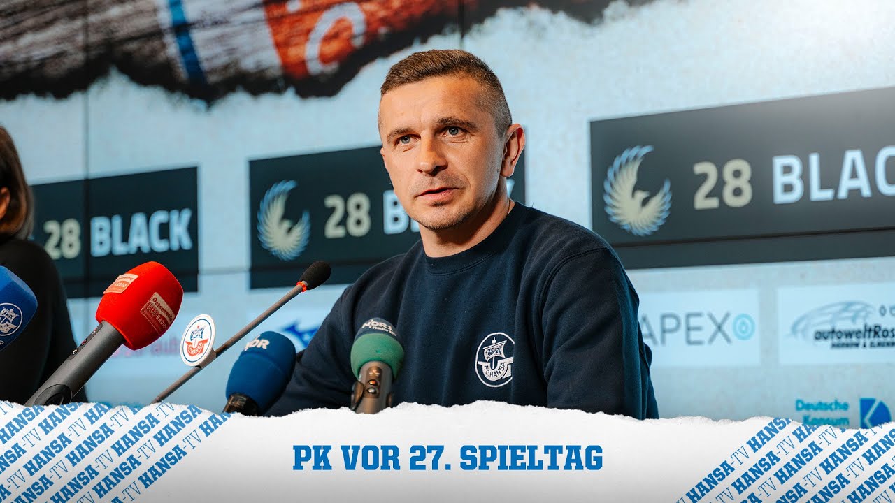  PK vor dem Spiel Holstein Kiel vs FC Hansa Rostock  2 Bundesliga